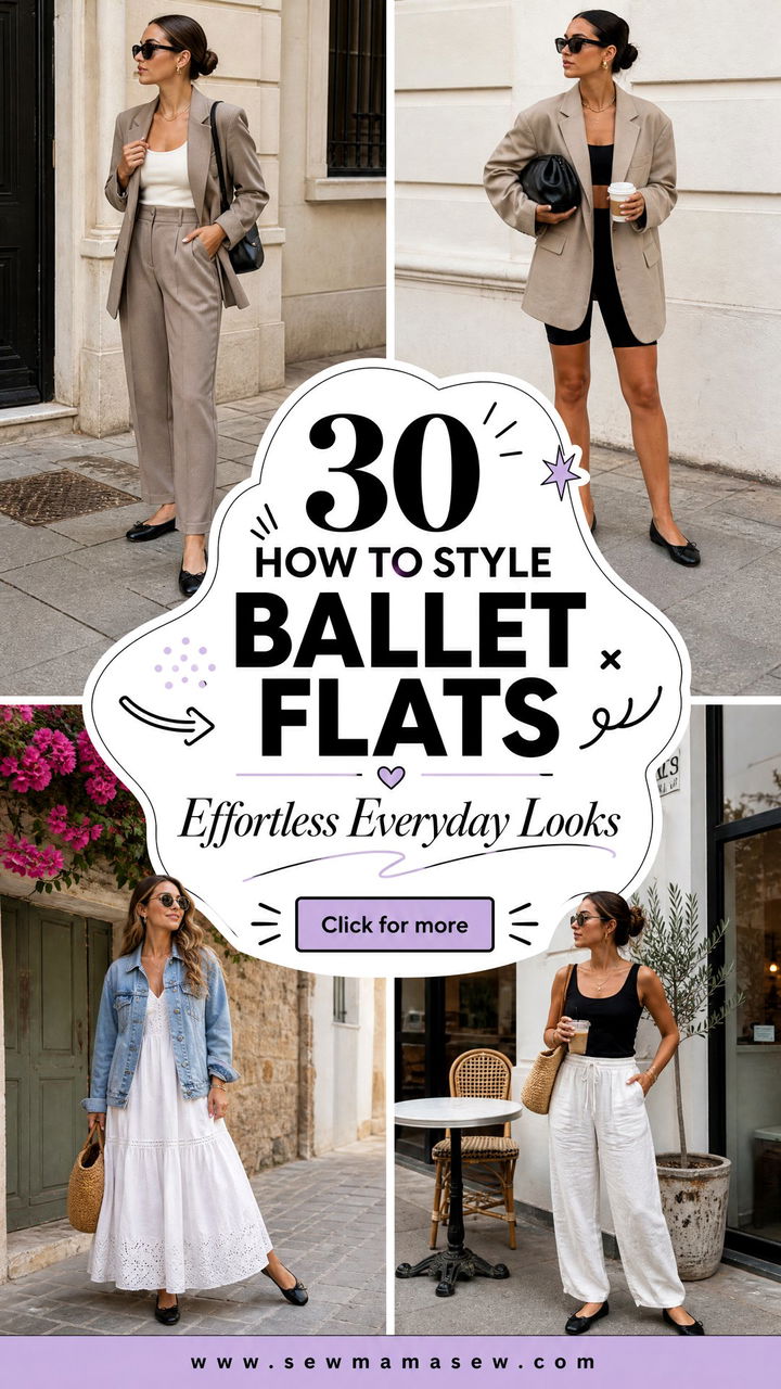 30 How to Style Ballet Flats for Effortless Everyday Looks - 30 How to Style Ballet Flats for Effortless Everyday Looks