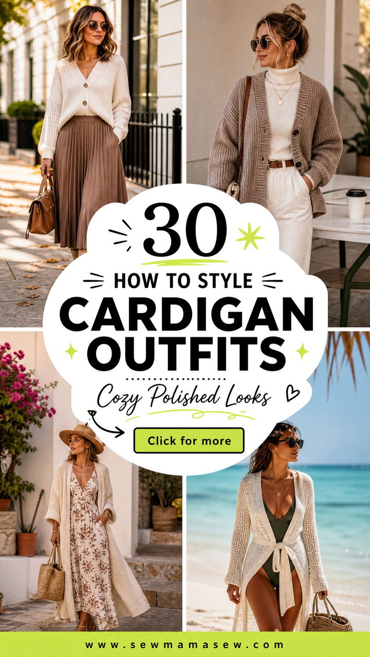 30 How to Style Cardigan Outfits for Cozy Polished Looks - 30 How to Style Cardigan Outfits for Cozy Polished Looks