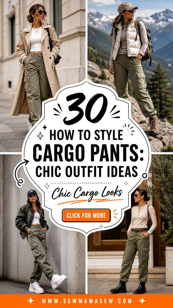 30 How to Style Cargo Pants Chic Outfit Ideas for 2026 - 30 How to Style Cargo Pants: Chic Outfit Ideas for 2026