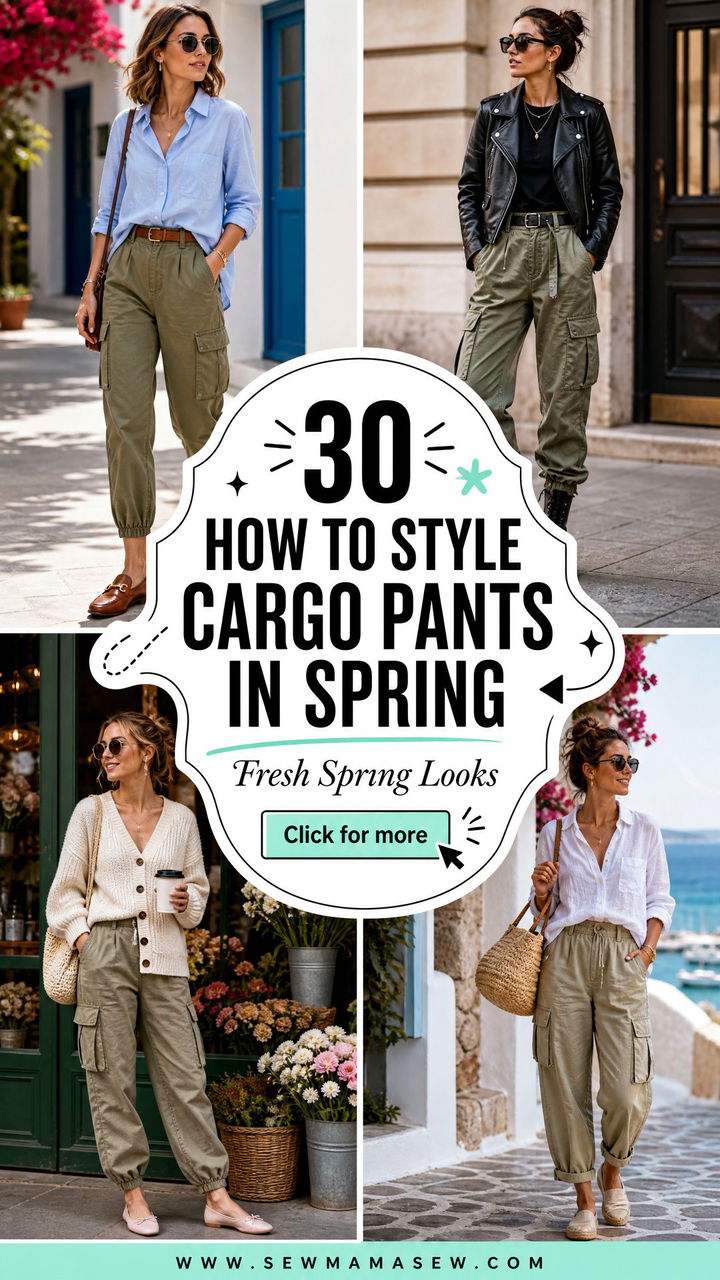 30 How to Style Cargo Pants in Spring Fresh Easy Looks - 30 How to Style Cargo Pants in Spring: Fresh Easy Looks
