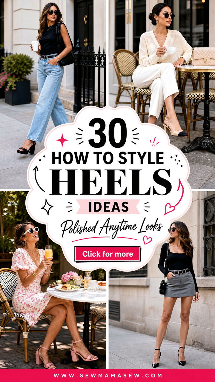 30 How to Style Heels Ideas for Polished Looks Anytime - 30 How to Style Heels Ideas for Polished Looks Anytime