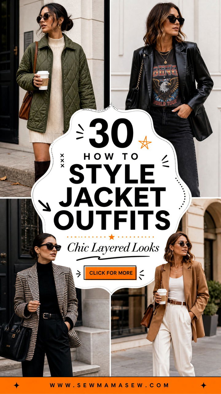30 How to Style Jacket Outfits for Chic Layered Looks - 30 How to Style Jacket Outfits for Chic Layered Looks