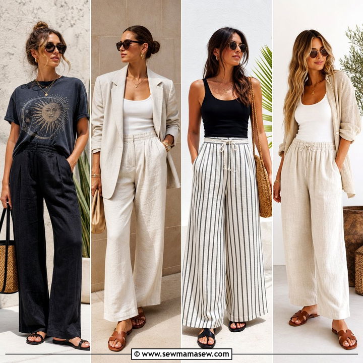 30 How to Style Linen Pants Outfits for Breezy Chic Days