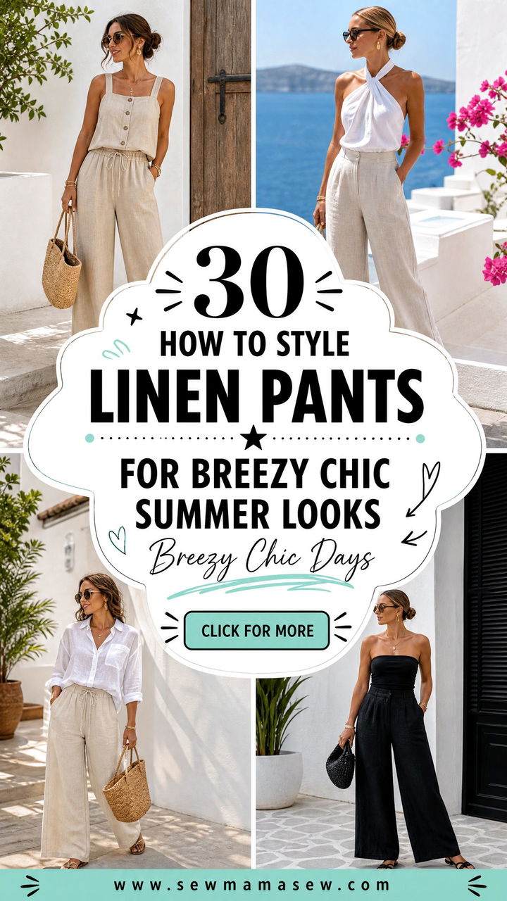 30 How to Style Linen Pants for Breezy Chic Summer Looks - 30 How to Style Linen Pants for Breezy Chic Summer Looks