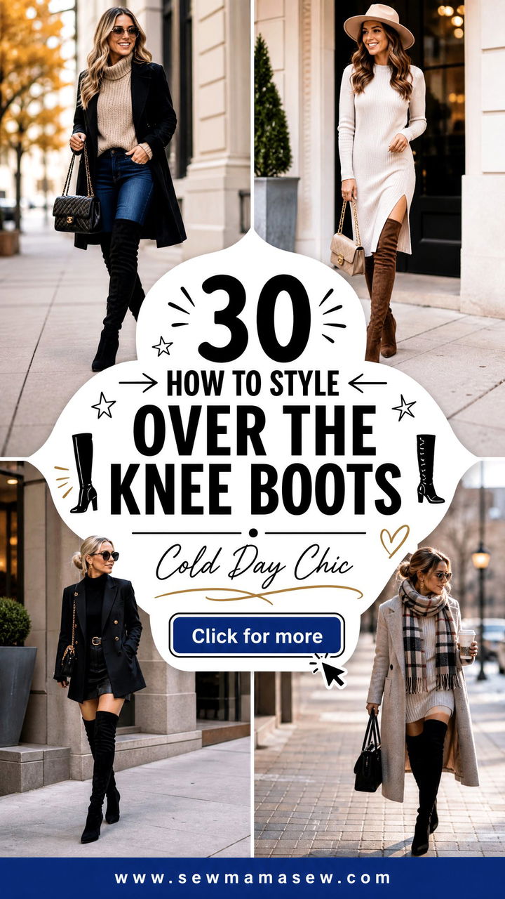 30 How to Style Over the Knee Boots for Chic Cold Days - 30 How to Style Over the Knee Boots for Chic Cold Days