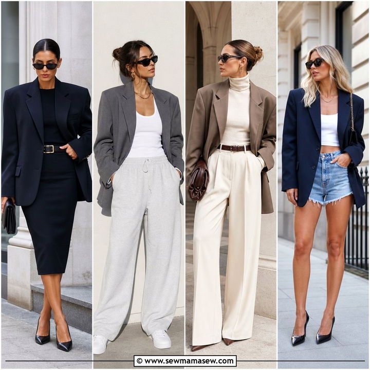 30 How to Style Oversized Blazer Looks for Chic Workdays