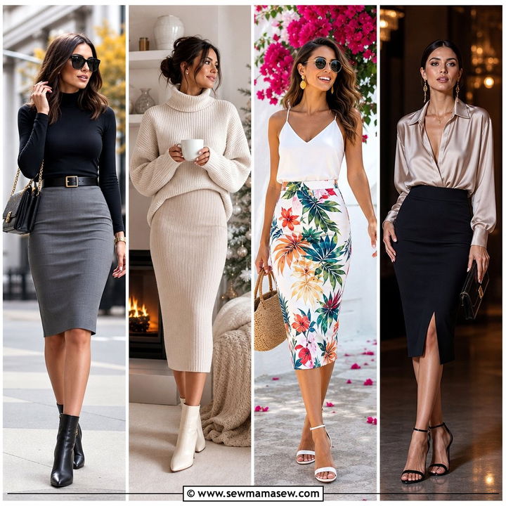 30 How to Style Pencil Skirt Outfits for Modern Workwear