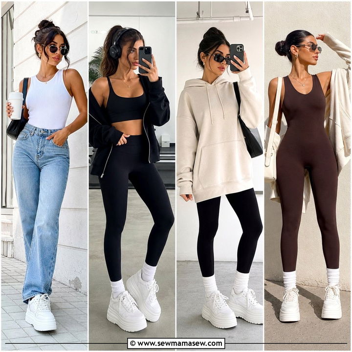 30 How to Style Platform Sneakers for Elevated Casual Looks
