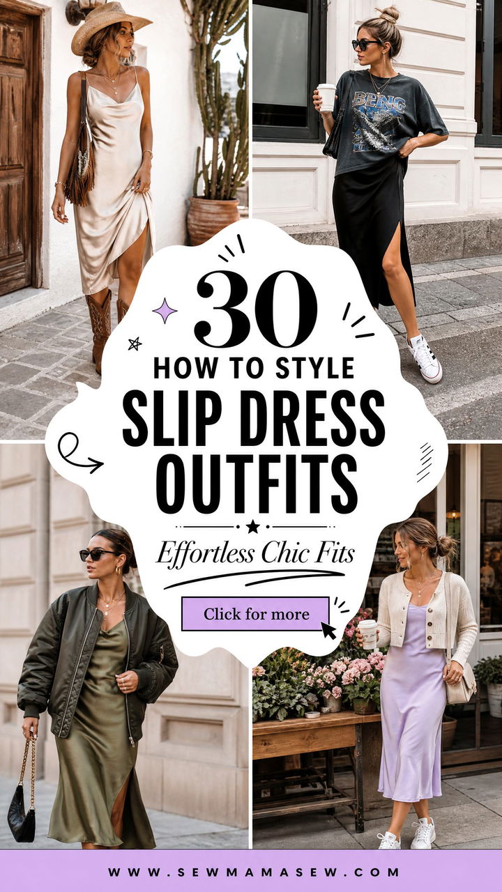 30 How to Style Slip Dress Outfits for Effortless Chic - 30 How to Style Slip Dress Outfits for Effortless Chic