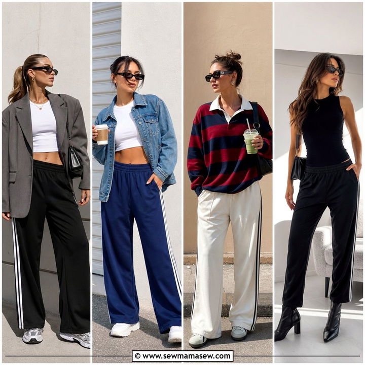 30 How to Style Track Pants Outfits for Sporty Chic Days