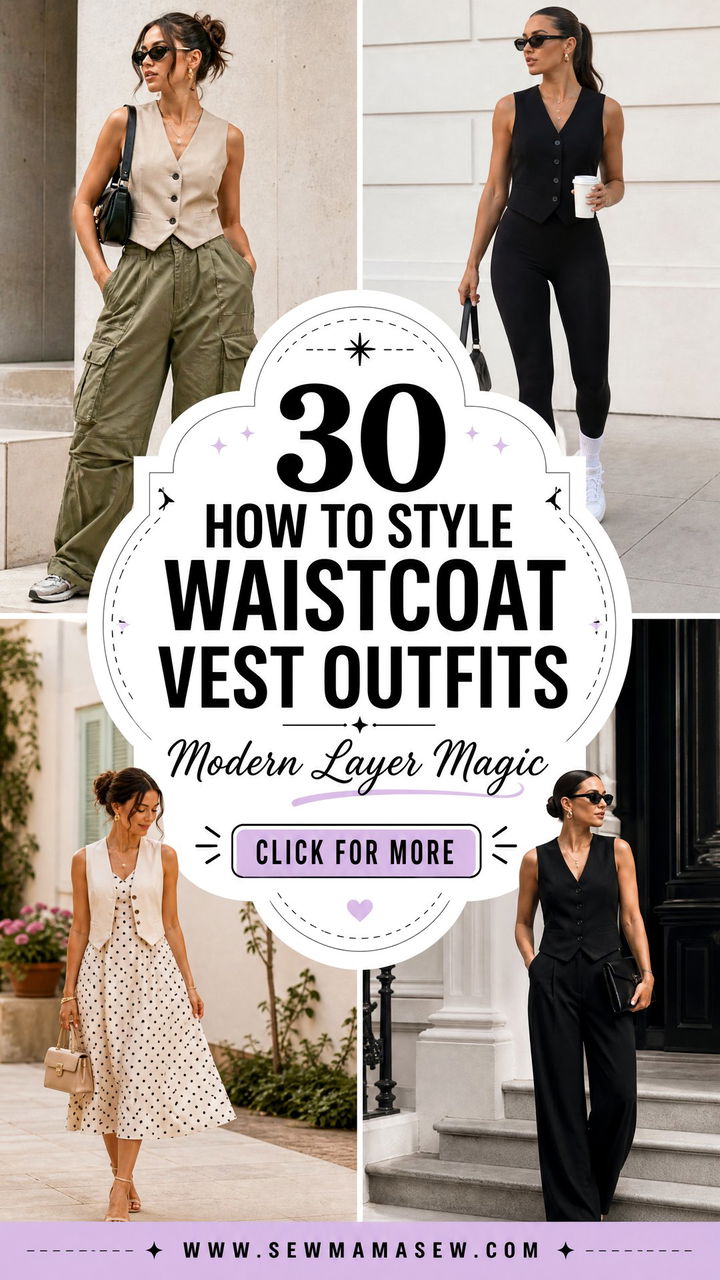 30 How to Style Waistcoat Vest Outfits for Modern Layers - 30 How to Style Waistcoat Vest Outfits for Modern Layers