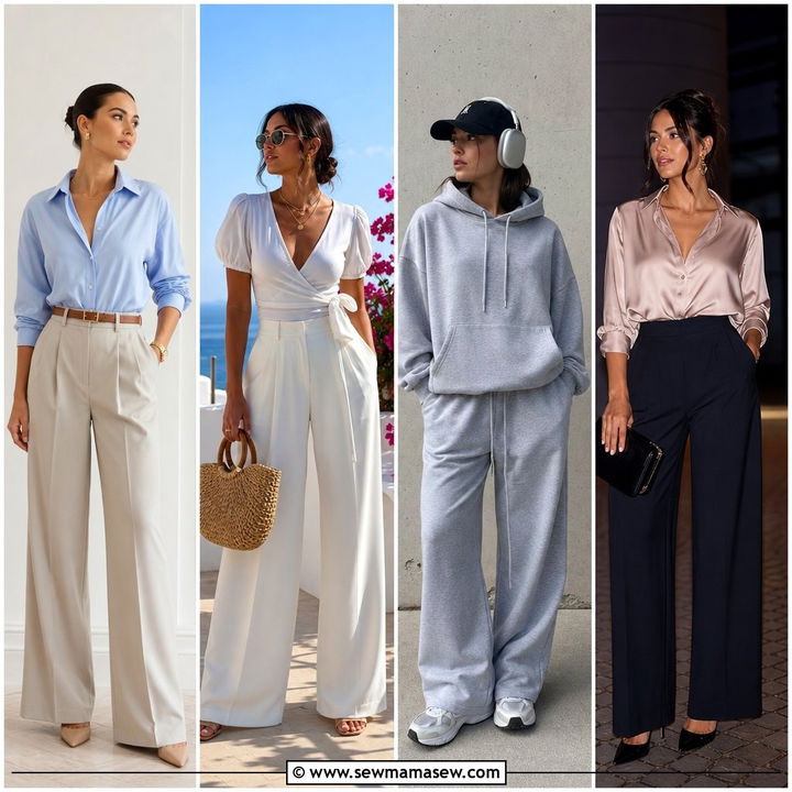 30 How to Style Wide Leg Pants Outfits for Effortless Chic