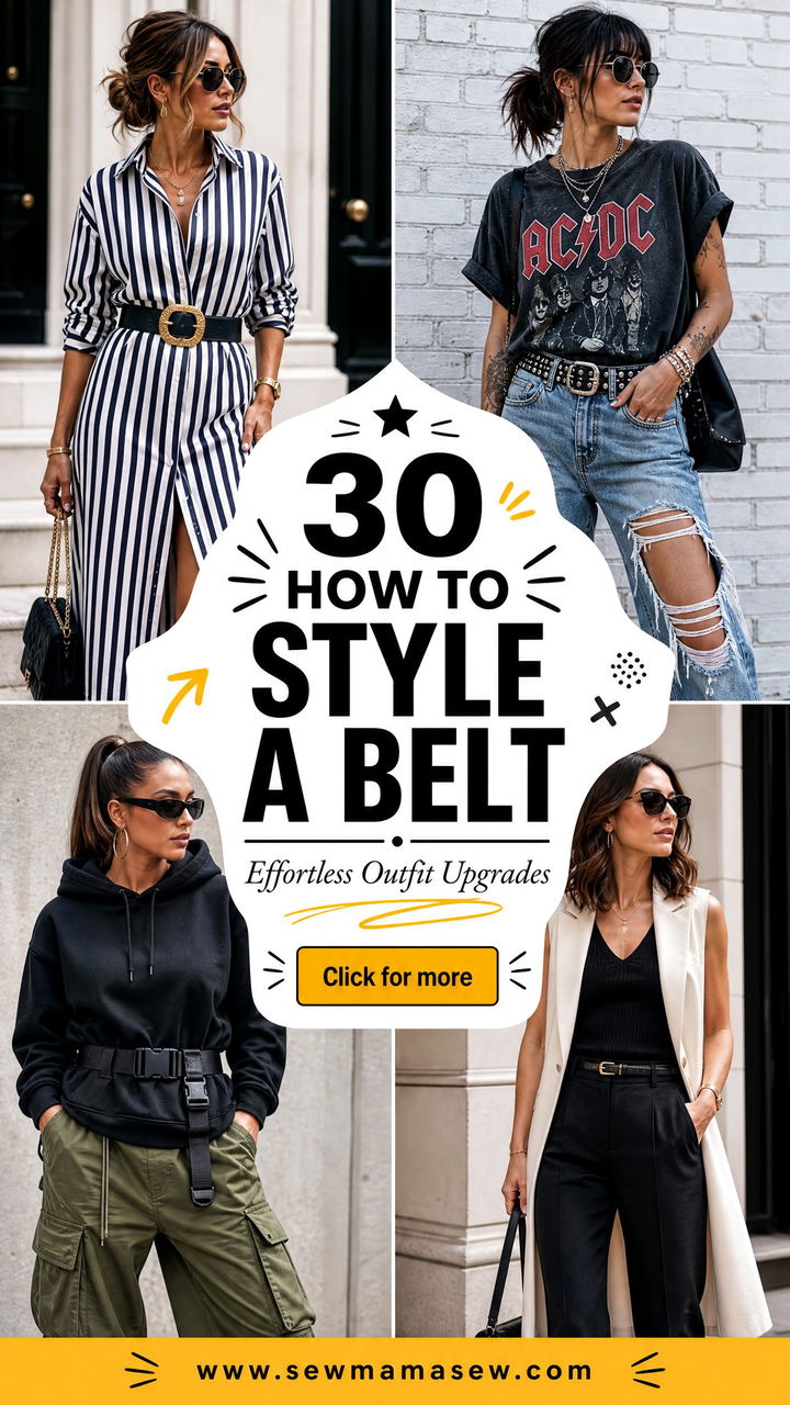 30 How to Style a Belt for Effortless Outfit Upgrades - 30 How to Style a Belt for Effortless Outfit Upgrades
