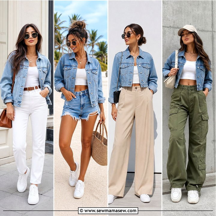 30 How to Style a Denim Jacket Over 40: Chic Ideas