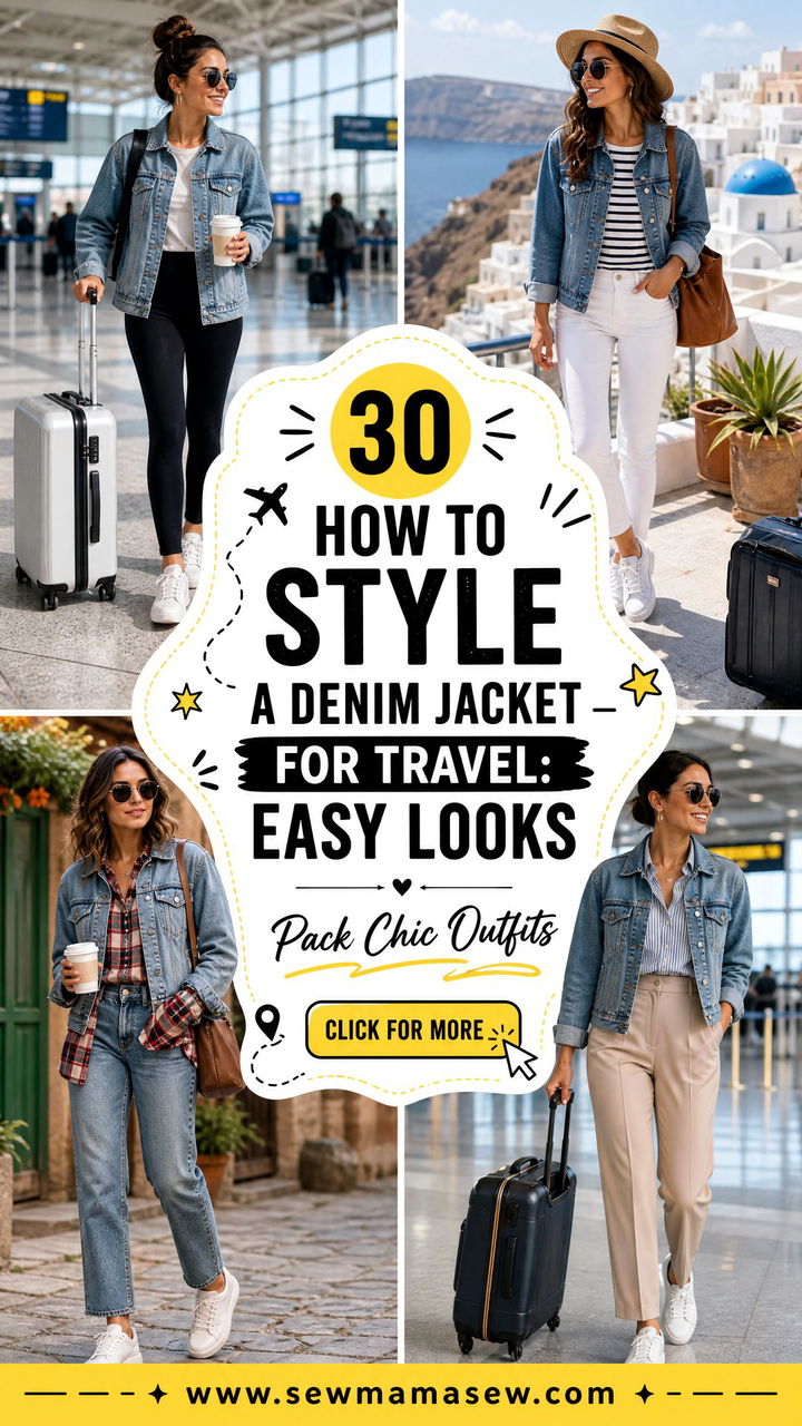 30 How to Style a Denim Jacket for Travel Easy Looks - 30 How to Style a Denim Jacket for Travel: Easy Looks