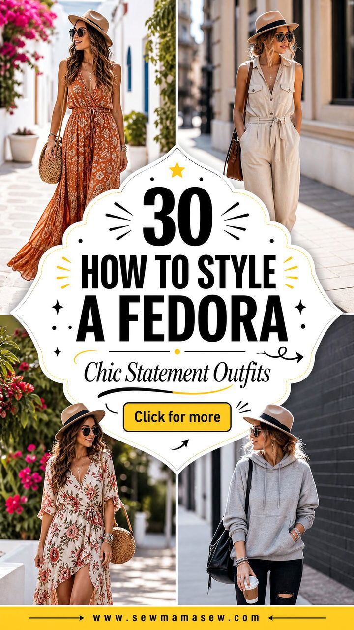 30 How to Style a Fedora for Chic Statement Outfits Today - 30 How to Style a Fedora for Chic Statement Outfits Today