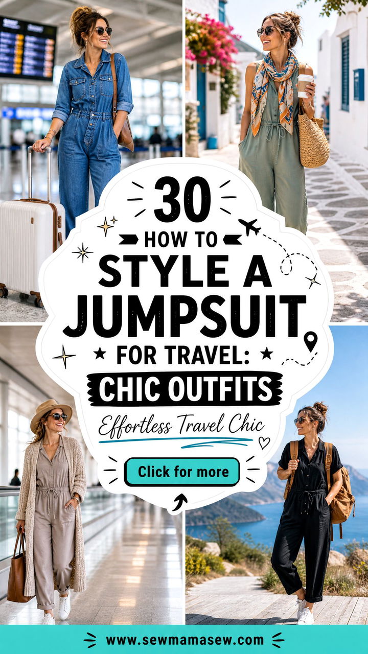 30 How to Style a Jumpsuit for Travel Chic Outfits - 30 How to Style a Jumpsuit for Travel: Chic Outfits