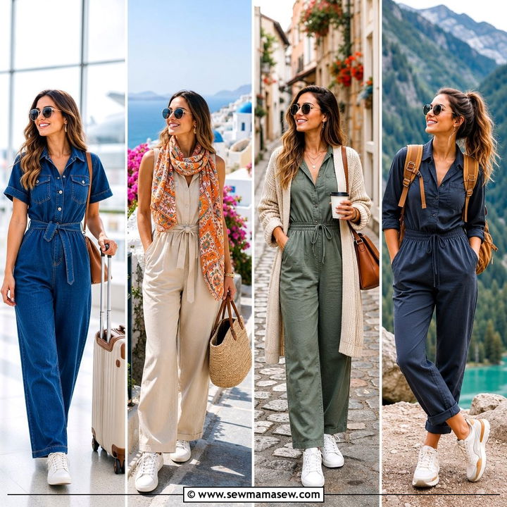 30 How to Style a Jumpsuit for Travel: Chic Outfits