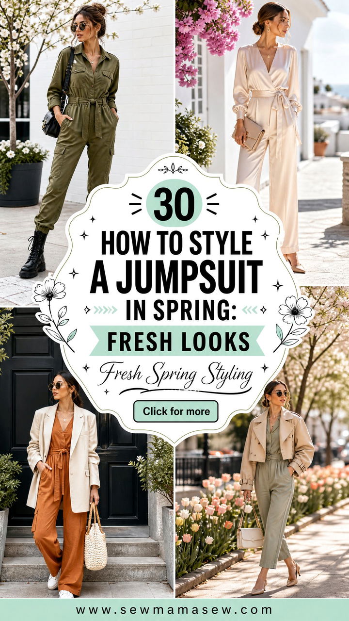 30 How to Style a Jumpsuit in Spring Fresh Looks - 30 How to Style a Jumpsuit in Spring: Fresh Looks