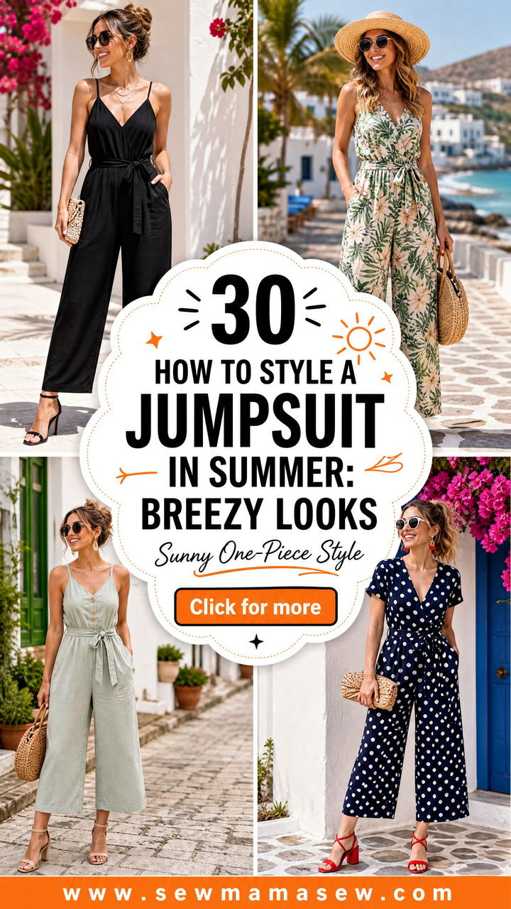 30 How to Style a Jumpsuit in Summer Breezy Looks - 30 How to Style a Jumpsuit in Summer: Breezy Looks