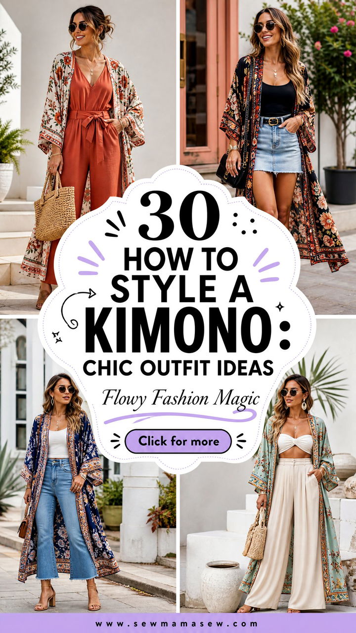 30 How to Style a Kimono Chic Outfit Ideas for Women - 30 How to Style a Kimono: Chic Outfit Ideas for Women