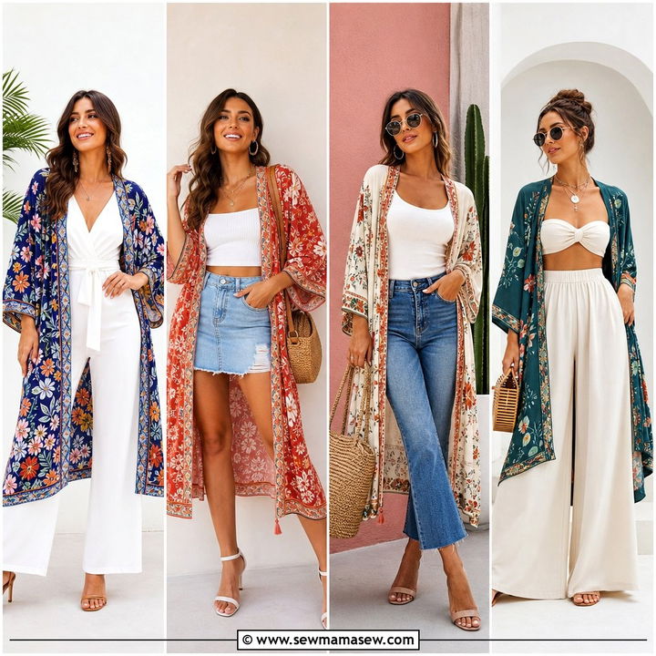 30 How to Style a Kimono: Chic Outfit Ideas for Women