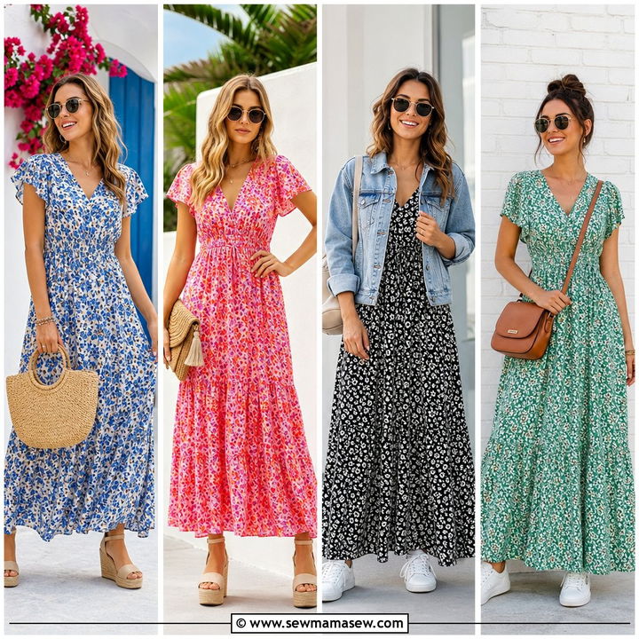 30 How to Style a Maxi Dress in Summer: Breezy Ideas