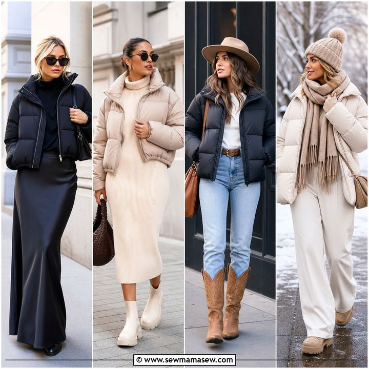 30 How to Style a Puffer Jacket Ideas for Cozy Street Style