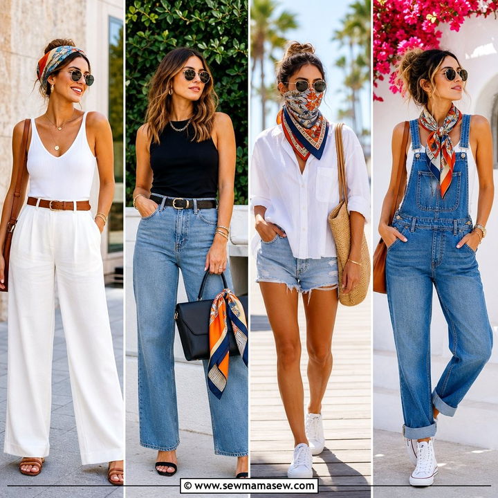 30 How to Style a Scarf Ideas to Elevate Simple Outfits
