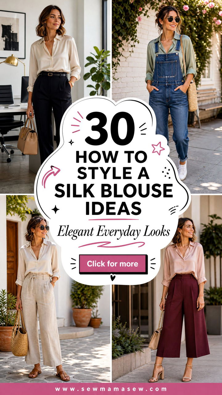 30 How to Style a Silk Blouse Ideas for Elegant Everyday Looks - 30 How to Style a Silk Blouse Ideas for Elegant Everyday Looks