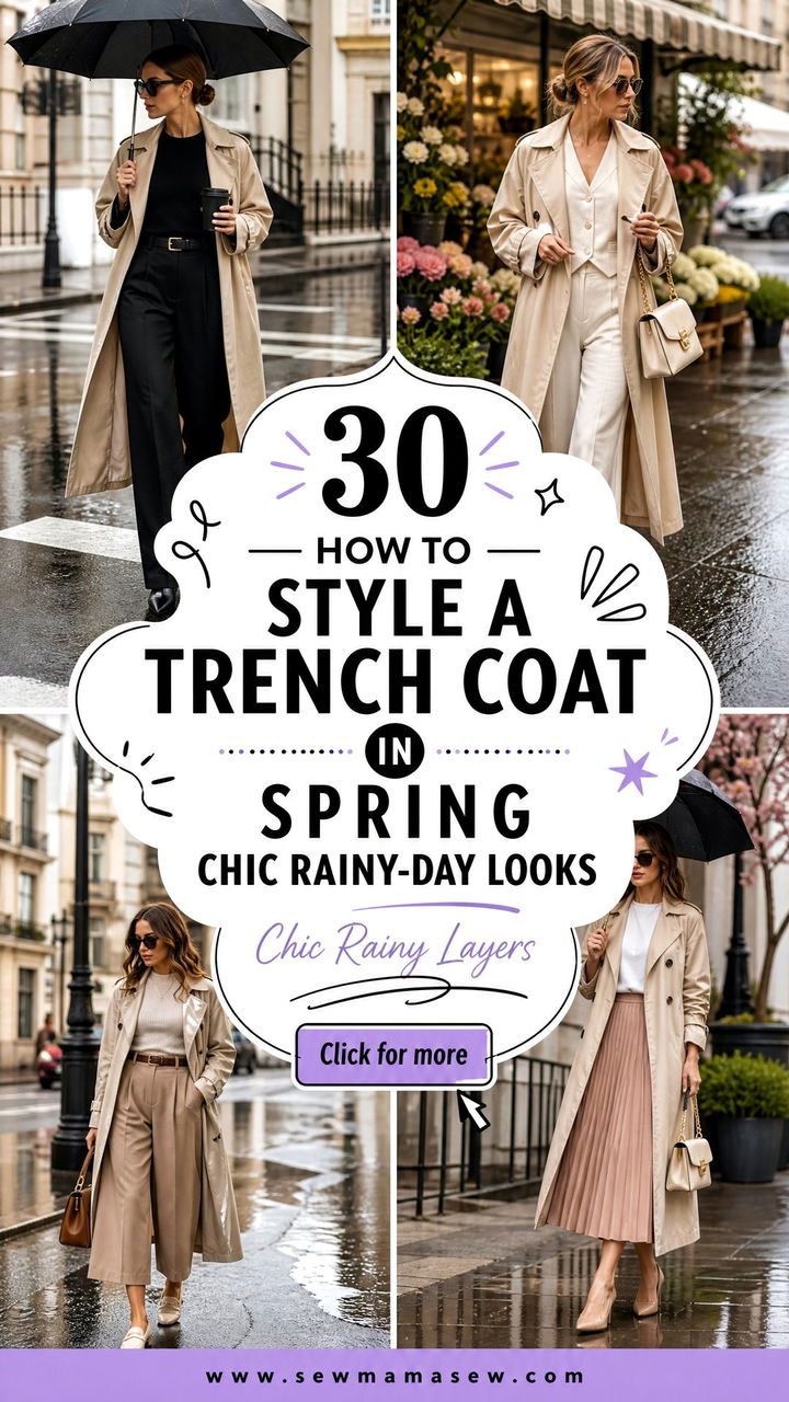 30 How to Style a Trench Coat in Spring Chic Rainy-Day Looks - 30 How to Style a Trench Coat in Spring: Chic Rainy-Day Looks