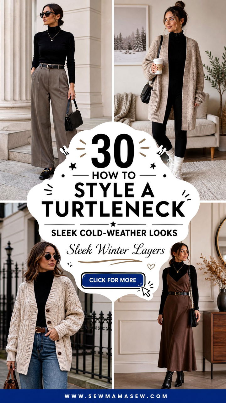 30 How to Style a Turtleneck Sleek Cold-Weather Looks - 30 How to Style a Turtleneck: Sleek Cold-Weather Looks