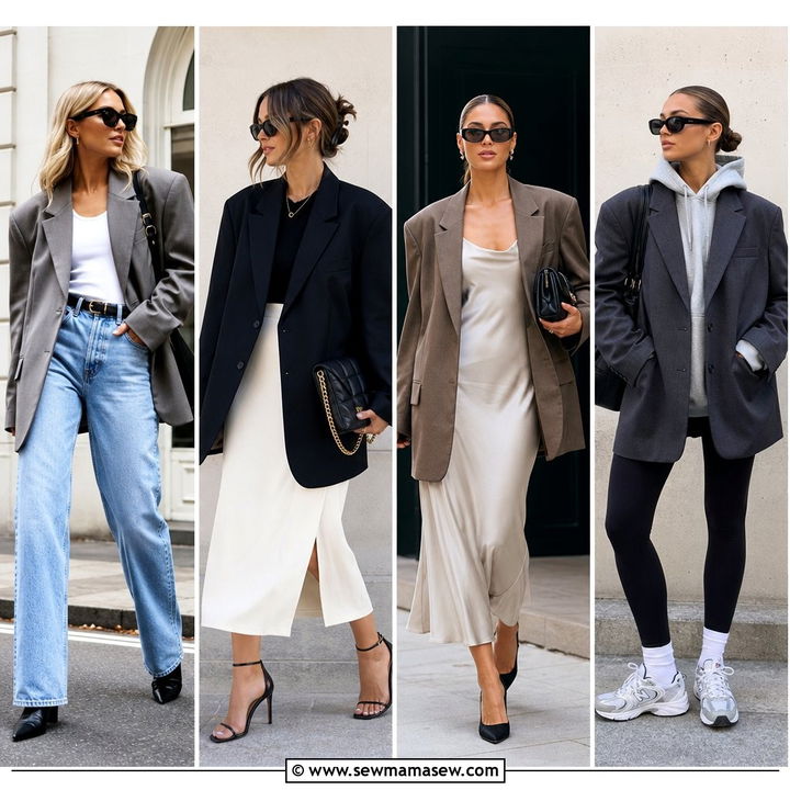 30 How to Style an Oversized Blazer: Chic Looks for Work