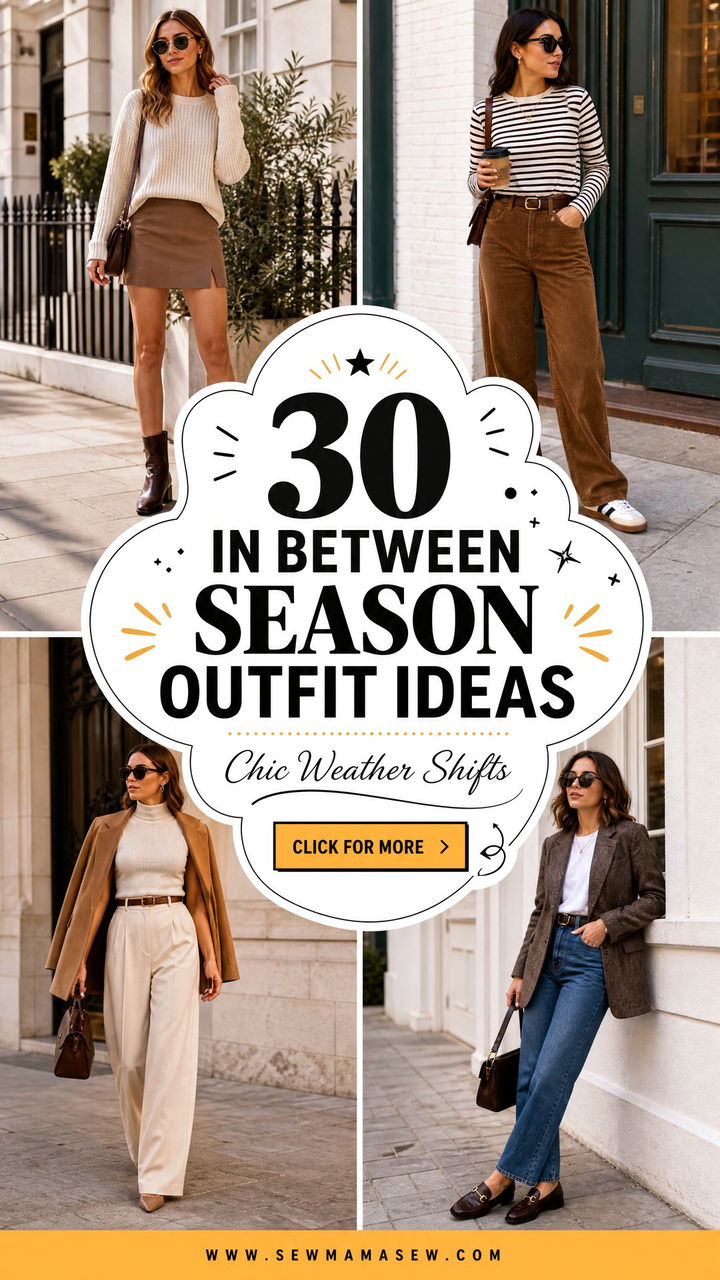 30 In Between Season Outfit Ideas for Chic Weather Shifts - 30 In Between Season Outfit Ideas for Chic Weather Shifts