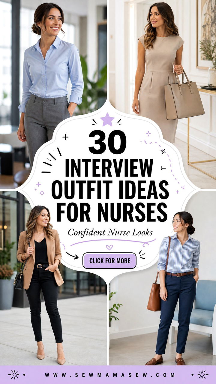 30 Interview Outfit Ideas for Nurses to Look Confident - 30 Interview Outfit Ideas for Nurses to Look Confident