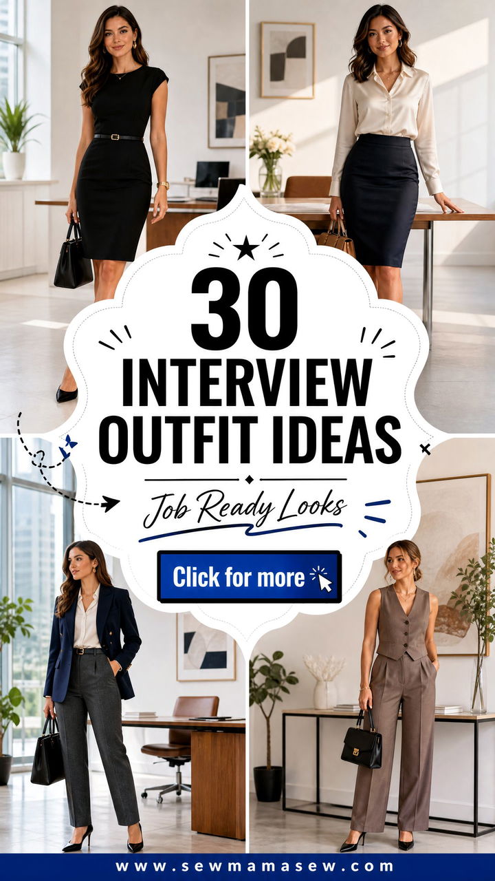 30 Interview Outfit Ideas for Women to Feel Job-Ready - 30 Interview Outfit Ideas for Women to Feel Job-Ready