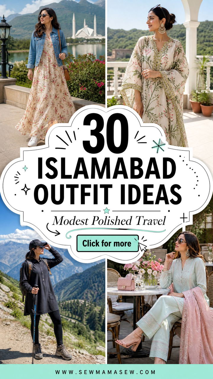 30 Islamabad Outfit Ideas for Modest Polished Travel - 30 Islamabad Outfit Ideas for Modest, Polished Travel