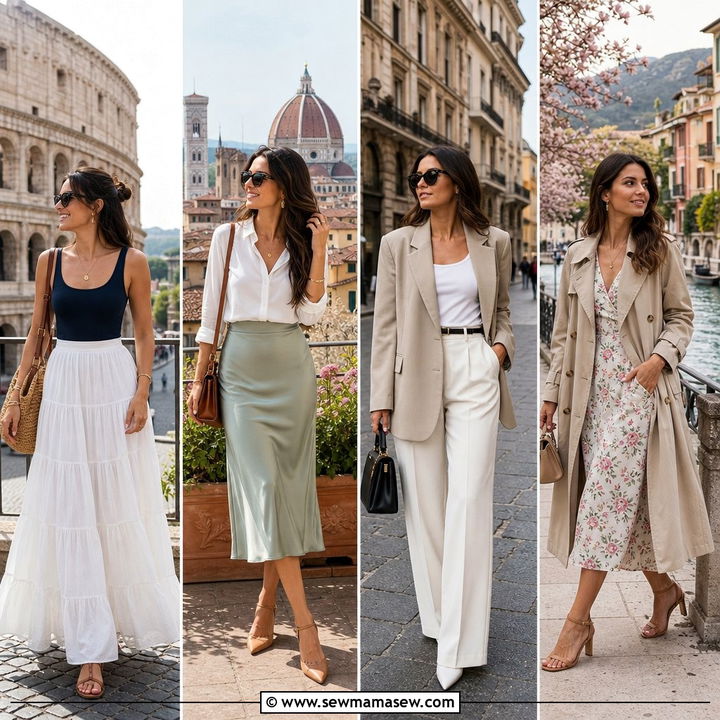 30 Italy Outfits for Women for Effortless Vacation Style