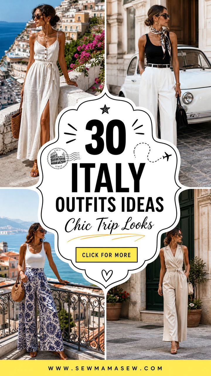 30 Italy outfits ideas Chic Looks for Your Dream Trip - 30 Italy outfits ideas: Chic Looks for Your Dream Trip