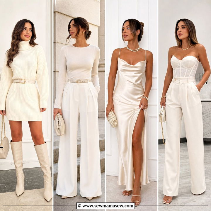 30 Ivory Outfit Ideas for Elegant Neutral Looks All Year