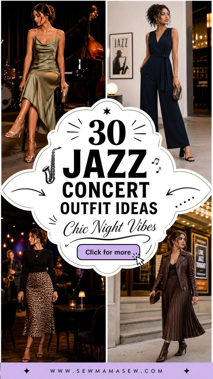 30 Jazz Concert Outfit Ideas for Chic Night-Out Vibes - 30 Jazz Concert Outfit Ideas for Chic Night-Out Vibes