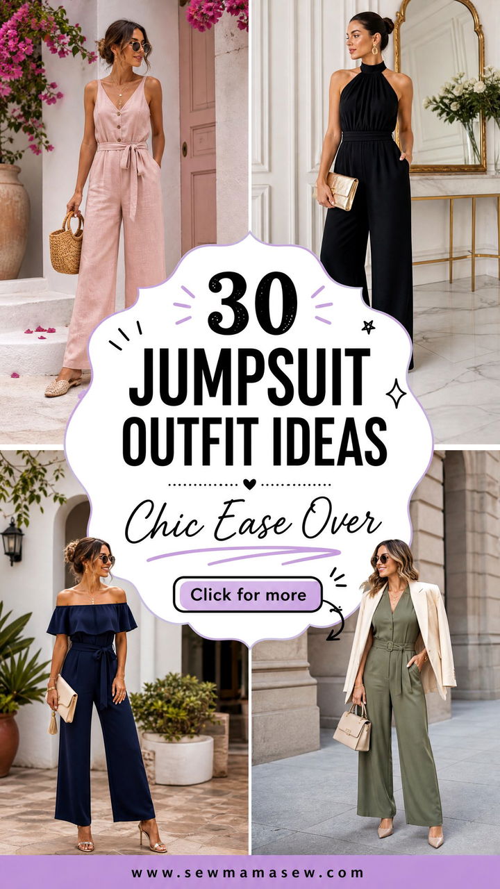 30 Jumpsuit Outfit Ideas for Women Over 50 With Chic Ease - 30 Jumpsuit Outfit Ideas for Women Over 50 With Chic Ease