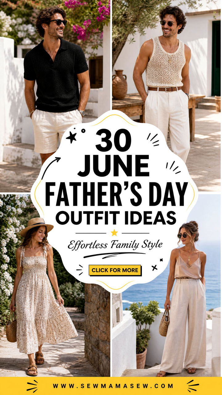 30 June Fathers Day Outfit Ideas for Effortless Family Style - 30 June Father's Day Outfit Ideas for Effortless Family Style