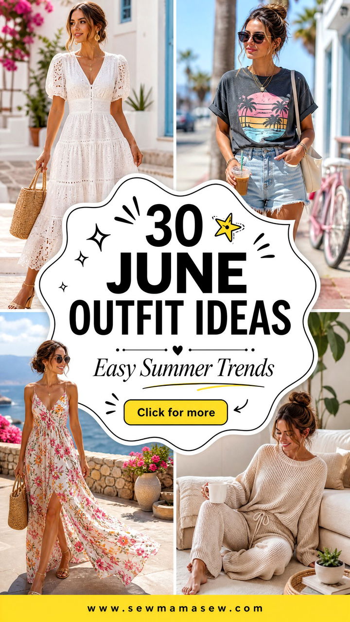 30 June Outfit Ideas 2026 for Easy Summer Style Trends - 30 June Outfit Ideas 2026 for Easy Summer Style Trends