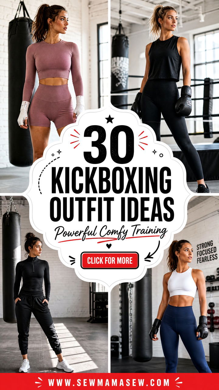 30 Kickboxing Outfit Ideas for Powerful Comfy Training - 30 Kickboxing Outfit Ideas for Powerful, Comfy Training