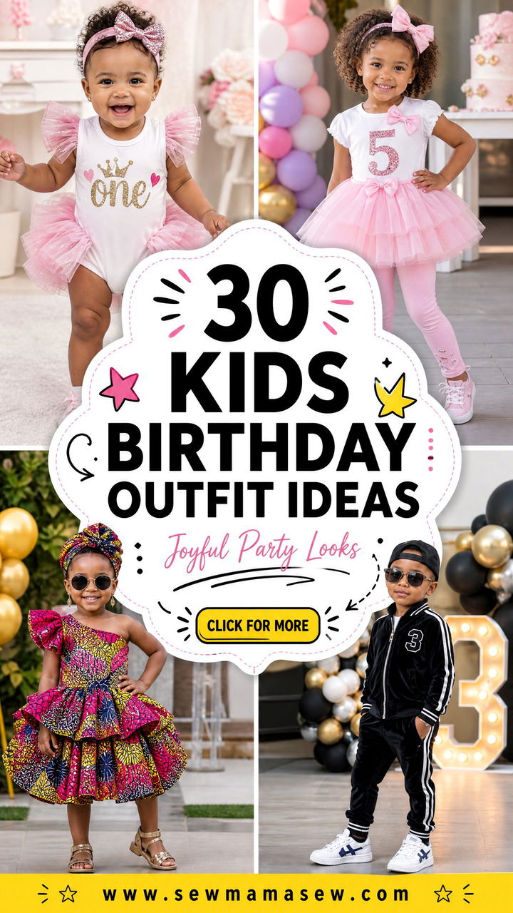 30 Kids Birthday Outfit Ideas for Joyful Party Looks Parents Love - 30 Kids Birthday Outfit Ideas for Joyful Party Looks Parents Love