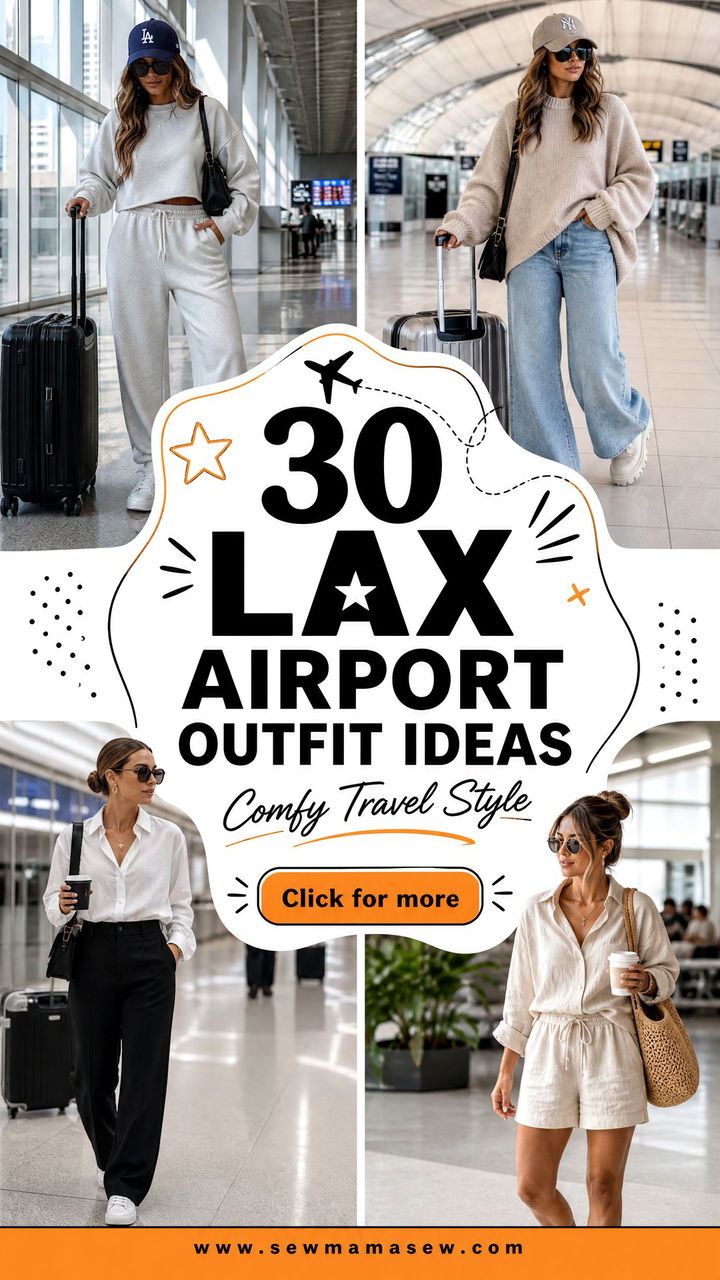 30 LAX Airport Outfit Ideas for Comfortable Travel Style - 30 LAX Airport Outfit Ideas for Comfortable Travel Style