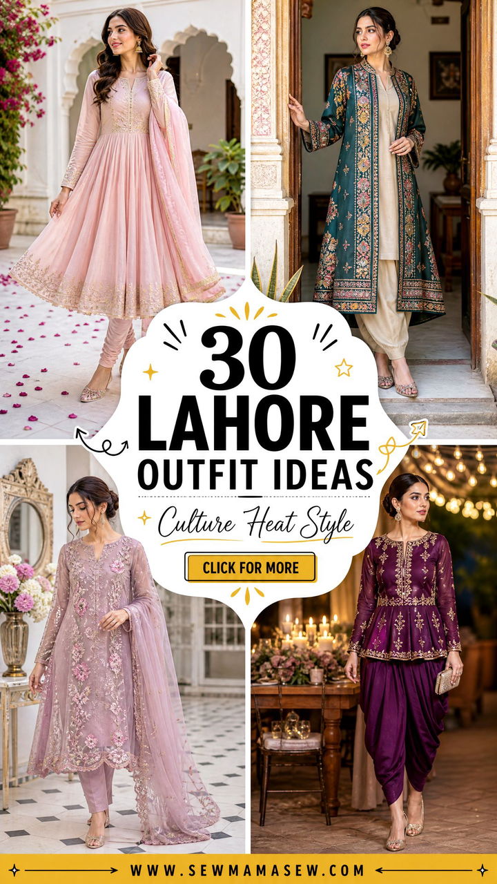 30 Lahore Outfit Ideas For Stylish Heat And Culture Days - 30 Lahore Outfit Ideas For Stylish Heat And Culture Days