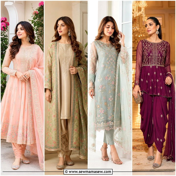 30 Lahore Outfit Ideas For Stylish Heat And Culture Days