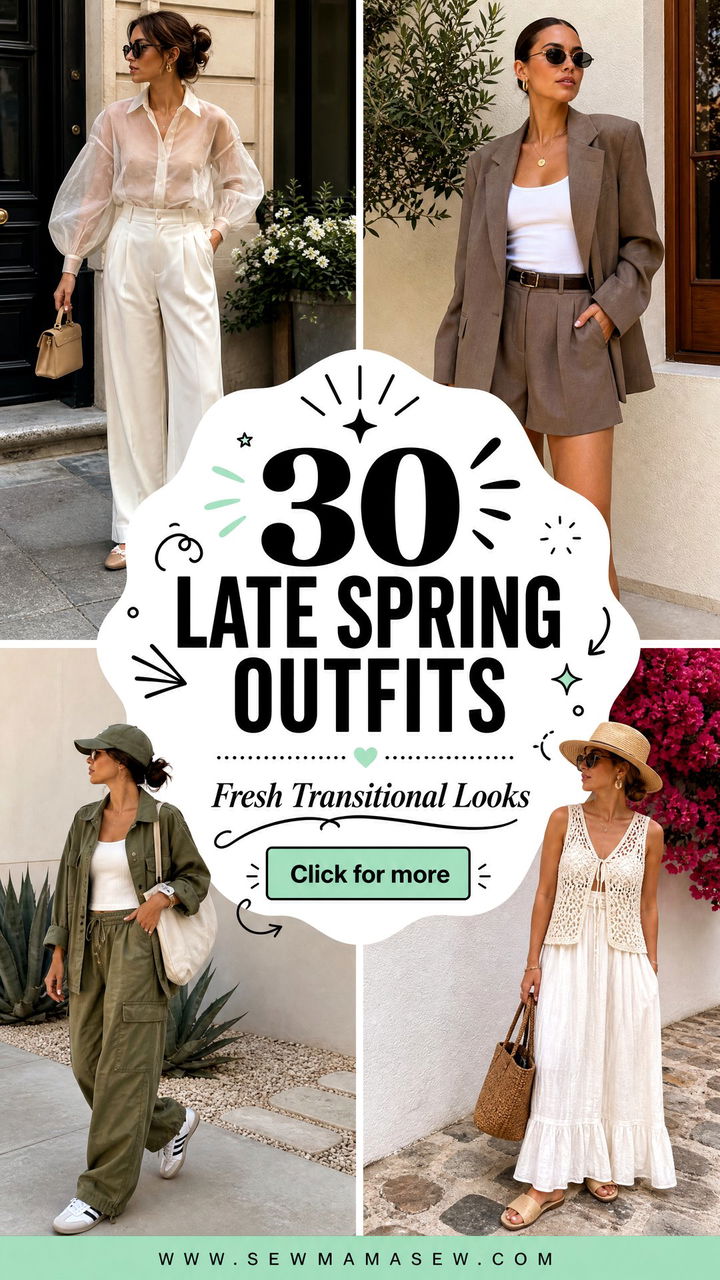 30 Late Spring Outfits for Fresh Transitional Style - 30 Late Spring Outfits for Fresh Transitional Style
